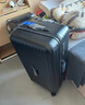 回力大容量行李箱杯架旅行箱充電拉桿箱密碼箱皮箱子箱包黑色32英寸 曬單實(shí)拍圖