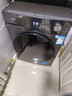 美的（Midea）10/12公斤滾筒洗衣機全自動(dòng)家用變頻一級能效洗脫一體/洗烘一體帶烘干公斤家電補貼20%以舊換新 12公-斤1.1高洗凈比】帶烘干 蒸汽除菌螨36T 曬單實(shí)拍圖