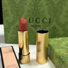 古馳（GUCCI）口紅絨霧啞光505唇釉208化妝品套裝唇釉情人節禮物送女生女友禮盒 【熱賣(mài)】絨霧208#輕霧蜜桃 曬單實(shí)拍圖