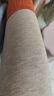 古今（GUJIN）無(wú)聚酯纖維高腰秋褲女打底褲可外穿羊絨蠶絲內搭顯瘦大碼卡2XL 曬單實(shí)拍圖