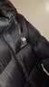 駱駝（CAMEL）[黑鉆3.0]羽絨服男90%絨保暖時(shí)尚顯瘦高蓬羽絨服女 A13CAPN110A5，幻影黑 ，中性（金箔內） L 曬單實(shí)拍圖