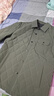 皮爾卡丹（pierre cardin）棉衣男士輕薄保暖含桑蠶絲棉襖秋冬加厚翻領(lǐng)夾克外套男款行政棉服 SCS239灰綠色 XL 適合120-140斤 曬單實(shí)拍圖