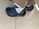 CROCS卡駱馳貝雅兒童洞洞鞋戶(hù)外包頭童鞋沙灘鞋涼鞋拖鞋/207013/207012 深藍色-410 24 (140mm) 曬單實(shí)拍圖
