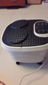 小米寶寶智能熏蒸足浴盆氣泡全自動(dòng)化電動(dòng)加熱恒溫家用洗腳盆足療桶泡腳盆 熏蒸太極全自動(dòng)滾輪 曬單實(shí)拍圖