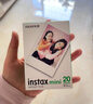 富士（FUJIFILM） instax 3英寸立拍立得相機mini迷你相紙 一次成像膠片膠卷 3寸雙包+相冊*2+邊框貼+收納盒【含20張白邊】 官方標配 曬單實(shí)拍圖