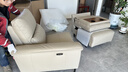 顧家家居（KUKA）智能零靠墻電動(dòng)功能頭層牛皮沙發(fā)客廳6196大咖2.41M帶幾燕麥色 曬單實(shí)拍圖