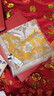 上海故事真絲絲巾100%桑蠶絲小方巾圍巾禮盒送女友生日禮物 錦瑟-黃色 曬單實(shí)拍圖