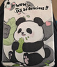 QBOSS適用ipad11保護套ipad保護殼蘋(píng)果ipad10保護套ipad2025平板A16全包十代軟膠氣囊防摔卡通熊貓 曬單實(shí)拍圖