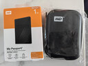 西部數據（WD）移動(dòng)硬盤(pán) My Passport隨行版 2.5英寸機械移動(dòng)硬盤(pán) 手機電腦外接 【隨行版】黑色|硬件加密 兼容Mac 1TB 曬單實(shí)拍圖