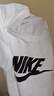 耐克(NIKE)春夏女短袖T恤 純棉 運動(dòng)休閑 修身顯瘦 DX7907-100 白色L 曬單實(shí)拍圖