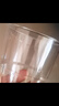 潔日邦航空杯240ml*50只一次性水杯加厚硬塑料耐高溫透明臺階式戶(hù)外便攜 曬單實(shí)拍圖