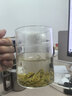 泥也茶杯玻璃杯月牙泡茶杯玻璃水杯綠茶過(guò)濾月牙杯辦公專(zhuān)用男喝茶杯子 曬單實(shí)拍圖