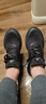 阿迪達斯（adidas）男鞋運動(dòng)鞋春季商務(wù)都市通勤輕便時(shí)尚耐磨減震休閑鞋 碳黑 41 曬單實(shí)拍圖