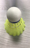 尤尼克斯（YONEX）尼龍球M2000黃色室內室外俱樂(lè )部訓練球飛行穩定耐打尼龍球6只裝 曬單實(shí)拍圖