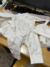 Aengbay昂貝【孕媽有禮】春裝新生嬰兒衣服純棉初生和尚服哈衣寶寶連體衣 莫奈時(shí)光 59cm 曬單實(shí)拍圖