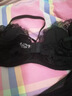 維多利亞的格調品牌內衣女情調聚攏性感蕾絲款網(wǎng)紗透明純欲風(fēng)胸罩送禮物套裝 黑色套裝【禮盒裝】 80B 曬單實(shí)拍圖