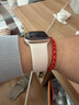 Apple/蘋(píng)果 Watch S11 智能手表GPS款46毫米玫瑰金色鋁金屬表殼淡桃粉色運動(dòng)型表帶M/L MEVU4CH/B 曬單實(shí)拍圖