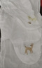 全棉時(shí)代嬰兒隔汗巾紗布吸汗兒童寶寶開(kāi)學(xué)幼兒園純棉墊背小熊小鹿小貓3條 曬單實(shí)拍圖