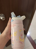 contigo鎖扣不銹鋼保溫吸管杯316L貓咪宇航員 410ml 曬單實(shí)拍圖