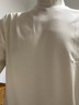 簡(jiǎn)云莫代爾半高領(lǐng)打底衫男士保暖內衣薄款秋衣內搭長(cháng)袖t恤單上衣冬季 【莫代爾×德絨】中領(lǐng)-茉莉白 L 【適合115-140斤】 曬單實(shí)拍圖
