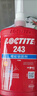 樂(lè )泰/loctite 243 螺絲膠 螺紋鎖固膠劑 NSF認證中等強度通用型密封單組分厭氧膠水 藍色 50ml/1支 曬單實(shí)拍圖