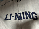李寧外套男女春夏季復古衛衣運動(dòng)無(wú)帽棒球領(lǐng)開(kāi)衫AWDUF67 曬單實(shí)拍圖