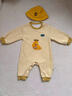 G.duck2025新款男孩嬰兒衣服春秋季寶寶洋氣小月齡衛衣連體哈衣爬服秋裝 香蕉哈衣 80cm 曬單實(shí)拍圖
