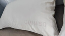 名創(chuàng  )優(yōu)品（MINISO）天然抗菌枕頭護頸枕深度睡眠專(zhuān)用 人體工學(xué)釋壓頸椎枕頭芯單只 曬單實(shí)拍圖