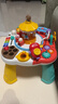 貝初眾游戲桌嬰幼兒玩具1一歲寶寶生日禮物蒙氏早教兒童玩具0-1-3歲小孩 游戲桌【USB充電/旋轉木馬/活力紅】禮盒裝 兩2周歲9多功能益智玩具7個(gè)月8新生見(jiàn)面禮物新年貨春節 曬單實(shí)拍圖