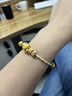 周大福手繩配件簡(jiǎn)約百搭情侶 YB84生日禮物 曬單實(shí)拍圖