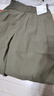 優(yōu)衣庫女裝休閑裙褲/七分褲褲子尼龍479399 56 橄欖色 M /160/68A 曬單實(shí)拍圖