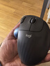 羅技（Logitech）ERGO M575無(wú)線(xiàn)藍牙鼠標 人體工學(xué)軌跡球辦公 筆記本電腦家用鼠標 商用版 石墨黑 曬單實(shí)拍圖