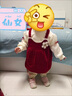 G.duck小黃鴨女童套裝春秋款連衣裙周歲女寶寶公主裙禮服兒童秋冬兩件套 紅色春秋套裝（花朵款夾子） 90 尺碼1~2歲【 80-90cm】 曬單實(shí)拍圖