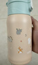 膳魔師（THERMOS）兒童開(kāi)學(xué)必備吸管保溫杯直飲水杯小學(xué)生大水壺貓狗系列3歲550ml粉 曬單實(shí)拍圖