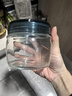 龍士達食品級玻璃密封罐茶葉咖啡豆存儲泡菜陳皮干果糖雜糧儲物瓶子套裝 曬單實(shí)拍圖