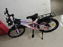 飛鴿兒童自行車(chē)拓界-T6山地車(chē)男女學(xué)生腳踏車(chē)童車(chē)星芒粉紫7速 20英寸 曬單實(shí)拍圖