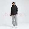 阿迪達斯（adidas）男 運動(dòng)型格系列 3S HOODED INS J 短棉服 JY8303 黑色  S  曬單實(shí)拍圖