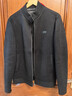 愛(ài)登堡【商場(chǎng)同款】26春季新款外套男士立體紋理針織商務(wù)休閑立領(lǐng)夾克男 黑色 2XL (180) 曬單實(shí)拍圖