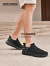 斯凱奇（Skechers）閃穿鞋男鞋春季休閑健步鞋一腳蹬運動(dòng)鞋百搭軟底布鞋118306 曬單實(shí)拍圖