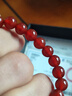 普陀山2026馬年本命年紅瑪瑙手串女款紅色天然瑪瑙珠手鏈新年禮物 曬單實(shí)拍圖