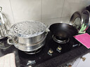 九陽(yáng)（Joyoung）蒸鍋304不銹鋼蒸鍋家用三層多功能燃氣灶燉蒸煮一體鍋32cm 曬單實(shí)拍圖