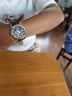 【網(wǎng)紅爆款】商務(wù)腕表石英運動(dòng)表休閑皮帶男女手表 黑色 曬單實(shí)拍圖