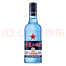 紅星二鍋頭 藍瓶綿柔8陳釀 清香型白酒 43度 500ml 單瓶裝 純糧口糧酒 曬單實(shí)拍圖