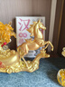言和堂馬年發(fā)財樹(shù)節慶用品套裝高檔擺件電視柜擺件客廳裝飾喬遷開(kāi)業(yè)禮品 【金絲禮盒】馬上有財-大富貴樹(shù)套裝（金色） 曬單實(shí)拍圖