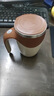 全自動(dòng)攪拌杯電動(dòng)充電款2025新款磁力水杯子沖泡豆漿牛奶粉咖啡杯 【充電款】奶咖色-380ml 第九代-3秒速溶+磁力感應 曬單實(shí)拍圖