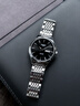 冠琴（GUANQIN）手表男士機械表進(jìn)口機芯全自動(dòng)雙日歷商務(wù)名表簡(jiǎn)約夜光防水男表 本色黑面-進(jìn)口機芯-禮盒包裝 曬單實(shí)拍圖