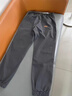 彈力休閑褲男春秋季2026新款潮牌寬松大碼小腳哈倫褲束腳工裝褲子 黑色 XL 曬單實(shí)拍圖
