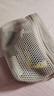 MUJI再生聚酯纖維 立體網(wǎng)眼袋 米色 約16x11x5cm  曬單實(shí)拍圖