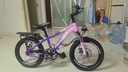 永久（FOREVER）兒童山地車(chē)兒童自行車(chē)兒童山地自行車(chē)6到12歲小學(xué)生新款變速單車(chē) 標配粉紫|單速+輻條輪+后座+車(chē)燈 18寸|身高120-150cm 曬單實(shí)拍圖