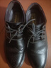 回力男鞋商務(wù)英倫風(fēng)布洛克雕花皮鞋男百搭休閑舒適軟底正裝鞋 黑色 39 曬單實(shí)拍圖